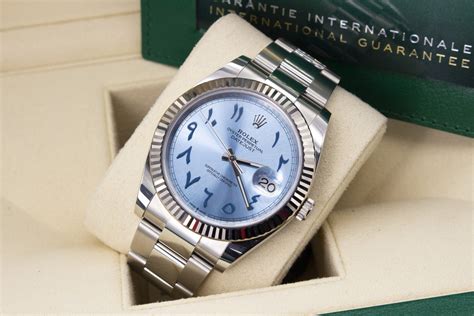 Rolex datejust 41 arabic numerals